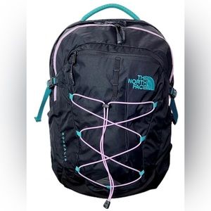 North Face Borealis Flex vent Backpack
With Whistle Black Violet Turquoise